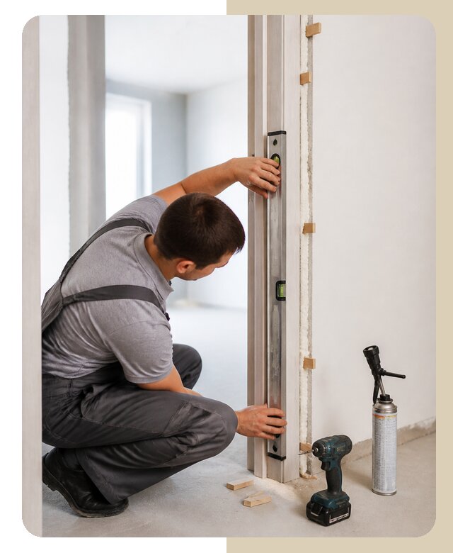 Установка дверной коробки в Ногинске от 3546 р. | ДвериЛегко-Нгн