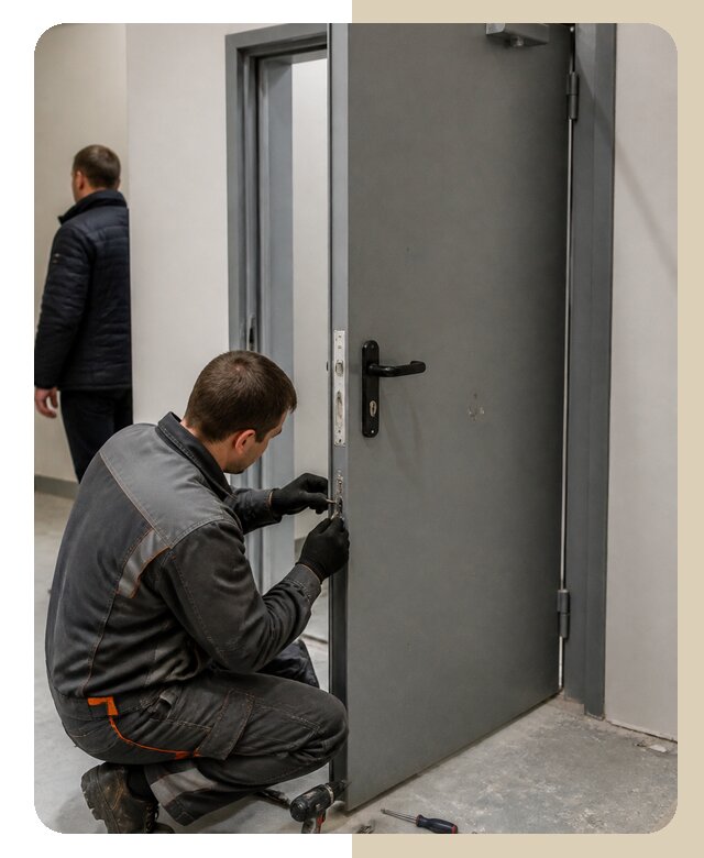Ремонт противопожарной двери в Ногинске по цене 6585 р. | ДвериЛегко-Нгн