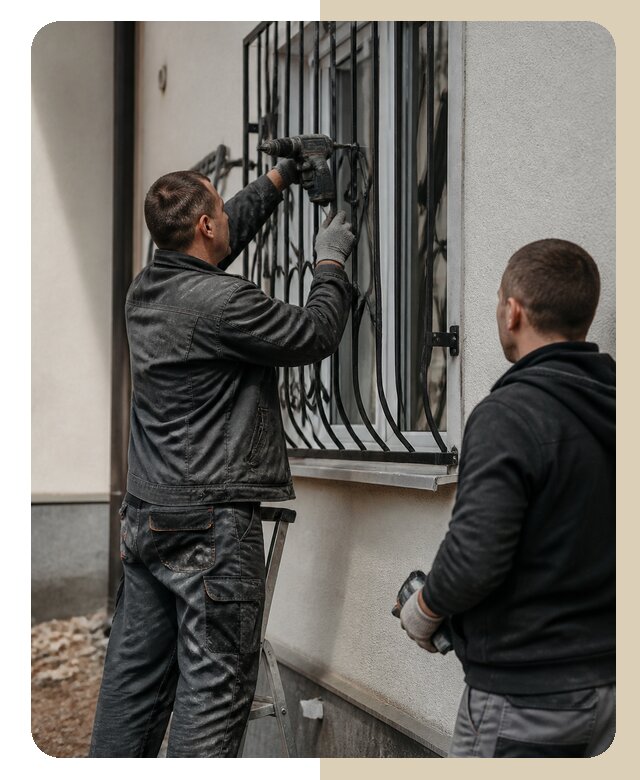 Установка наружных решеток в Ногинске от 4964 р. | ДвериЛегко-Нгн