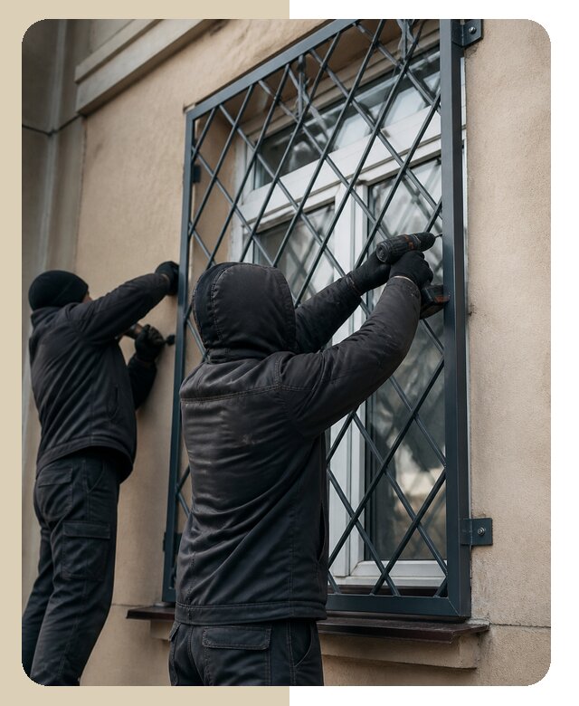 Установка антивандальных решеток на окна в Ногинске